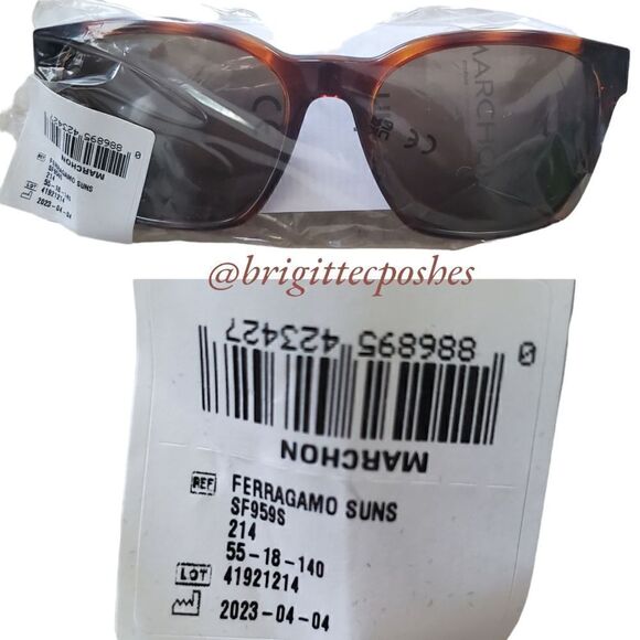 SALVATORE FERRAGAMO Women's SF959S 55mm Sunglasses - Picture 10 of 10